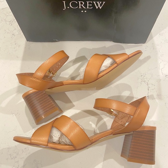 J. Crew Lowblock Heel Sandal - Picture 4 of 9